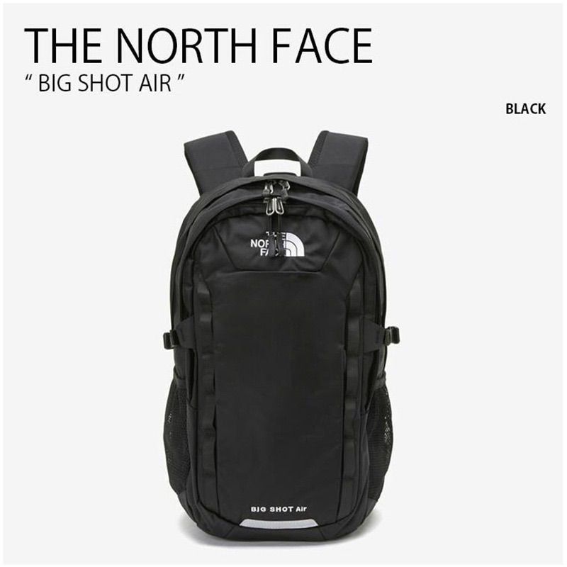 ザノースフェイス THE NORTH FACE ノースフェイス リュック BIG SHOT AIR ビッグショット エアー バックパック デイパック ブラック メンズ レディース 男性用 女性用 NM2DN57