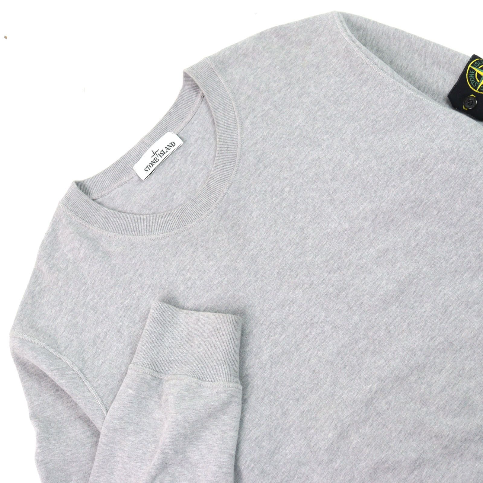 【STONE 】ワッペンスウェットシャツ751563020V0020正規品 ドンドン見直し】美品○STONE ISLAND ストーンアイランド