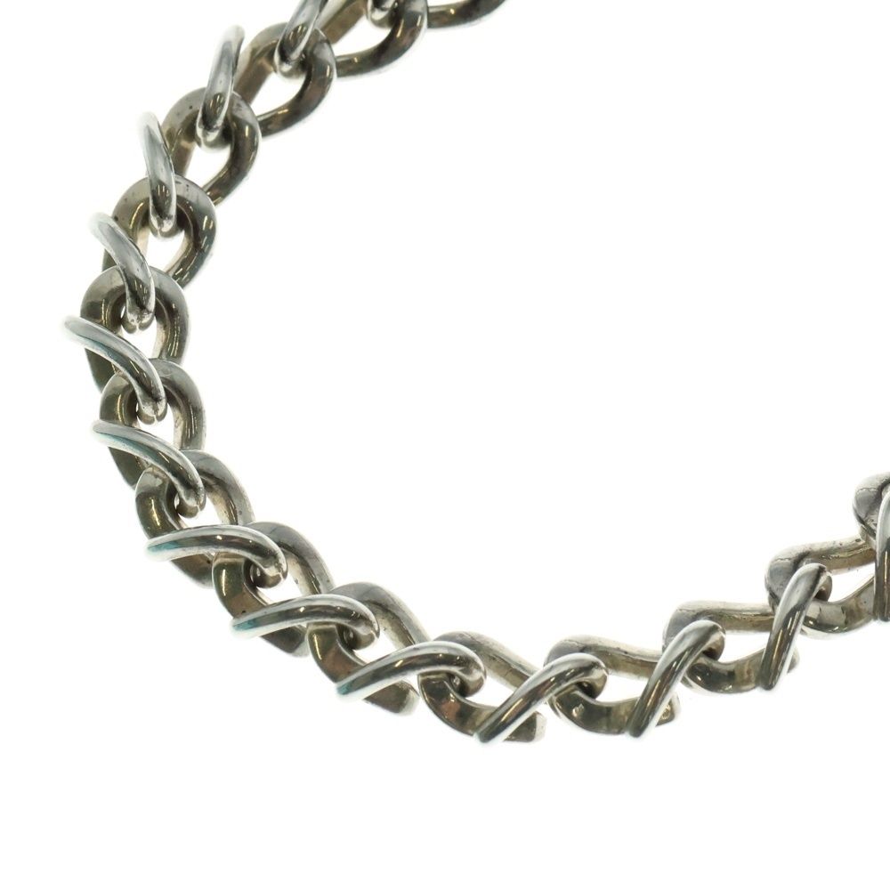 TIFFANY-Co ティファニー フォージ ミディアム リンク ネックレス 20インチ SV925 シルバー アクセサリー