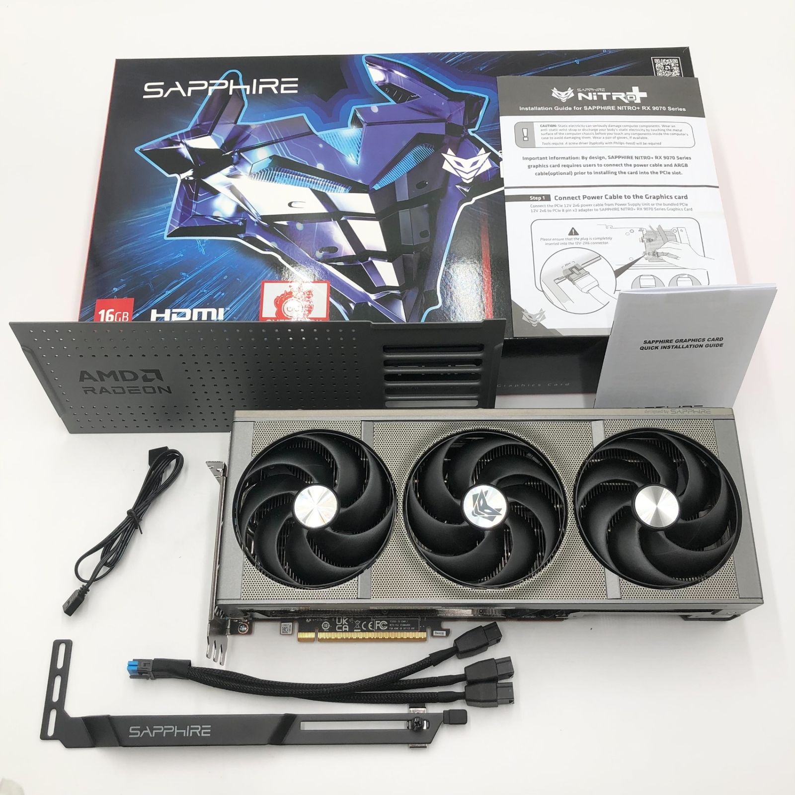 SAPPHIRE NITRO Radeon RX 9070 XT GAMING OC 16GB グラフィックスボード 11348-01-20G VD8983