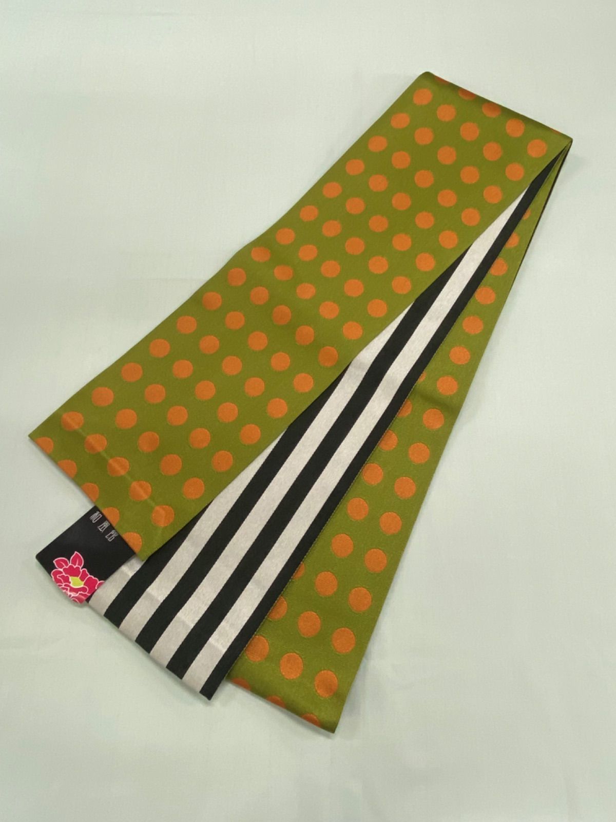 リバーシブル半巾帯