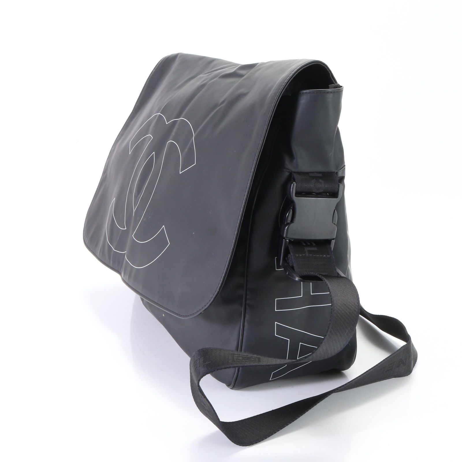 極美品 シャネル スポーツライン ココマーク ショルダーバッグ