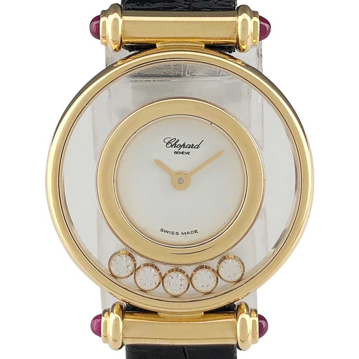 ショパール Chopard ハッピーダイヤモンド 5Pダイヤ 20/4780-21 腕時計 