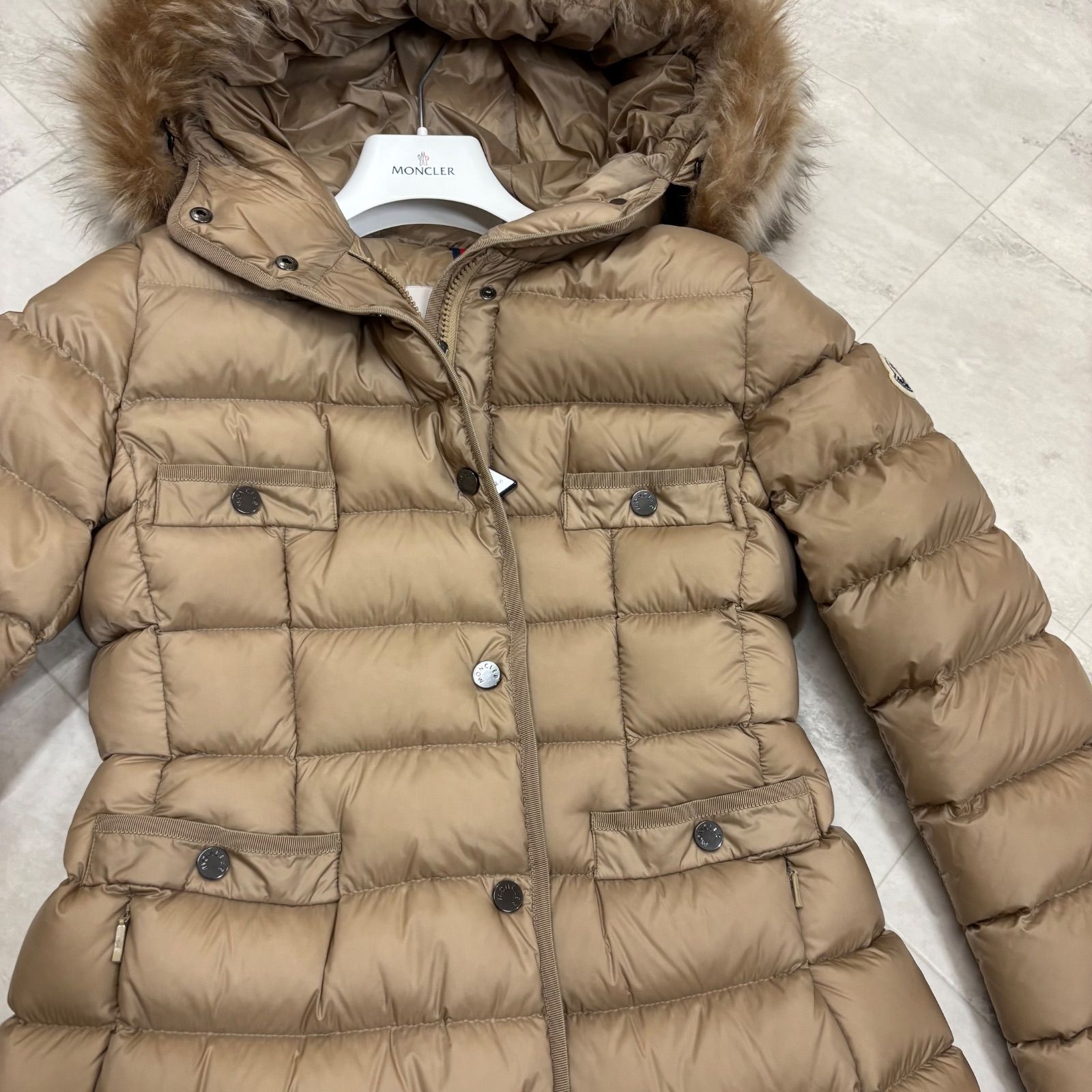 ▪️【保管品】MONCLER モンクレール ロングダウンジャケット HIRMAFUR 