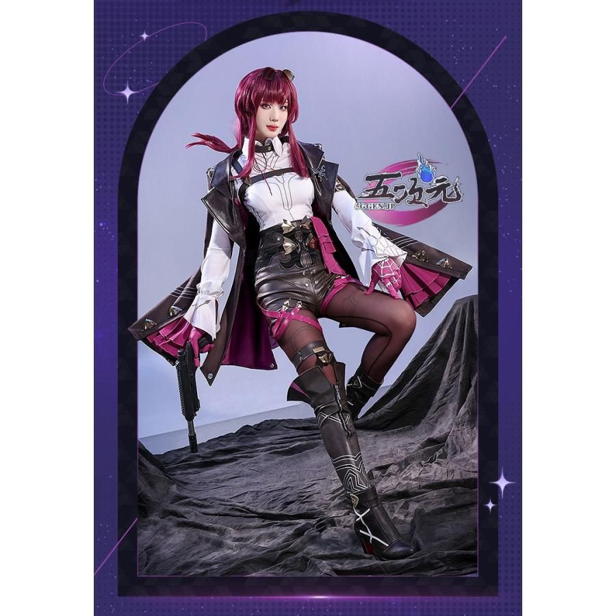 三分妄想 崩壊スターレイル コスプレ 崩スタ カフカ 衣装 ウィッグ 靴 武器 追加可