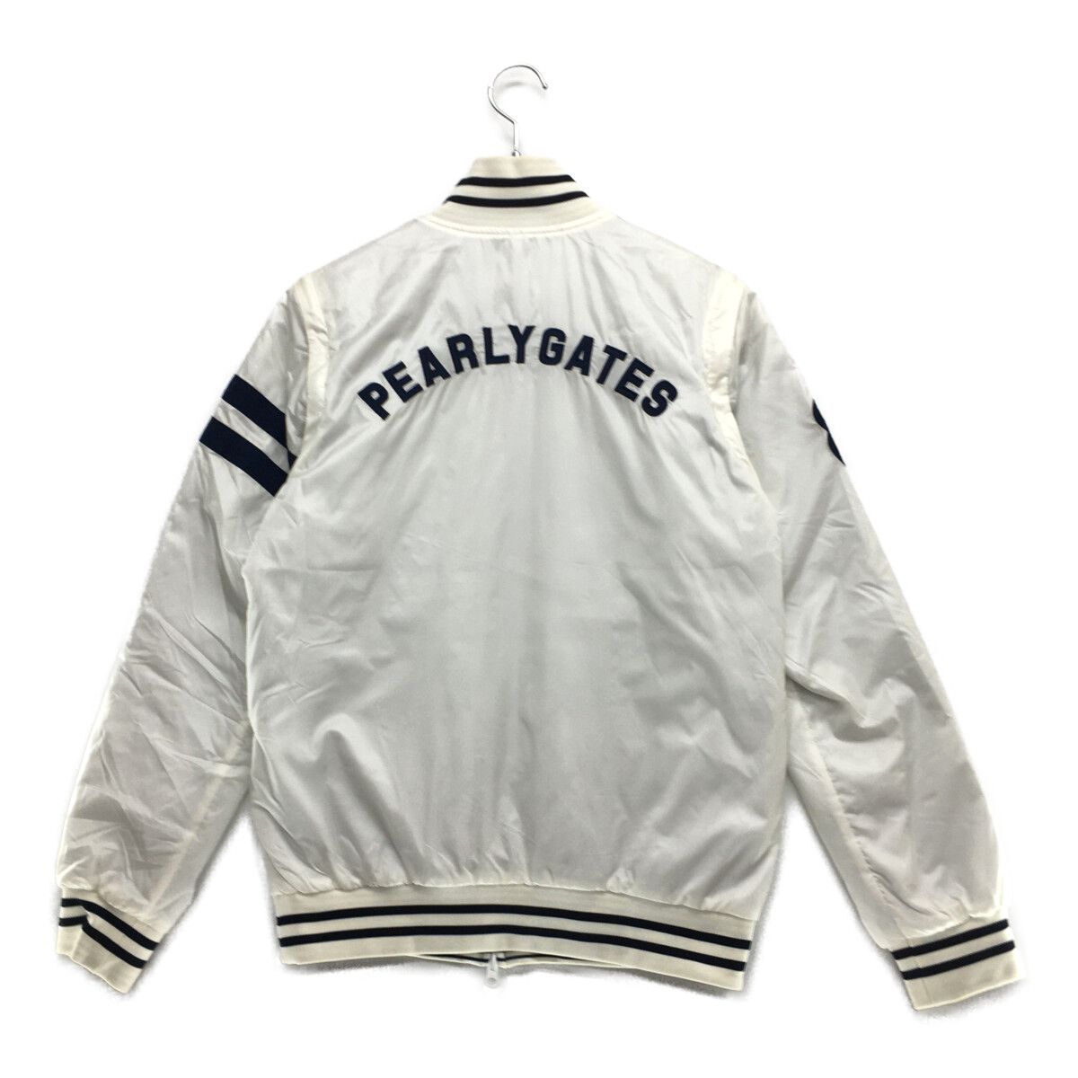 メンズ パーリーゲイツ PEARLY GATES ブルゾン 3(S) 白/紺 4WAY 長袖