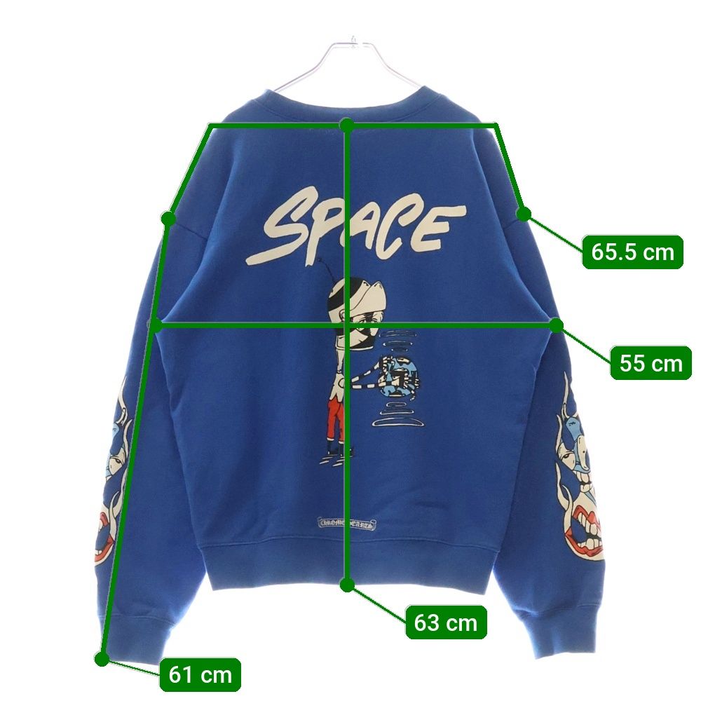 CHROME HEARTS (クロムハーツ) 20SS ×MATTY BOY PPO SPACE SWTSHRT