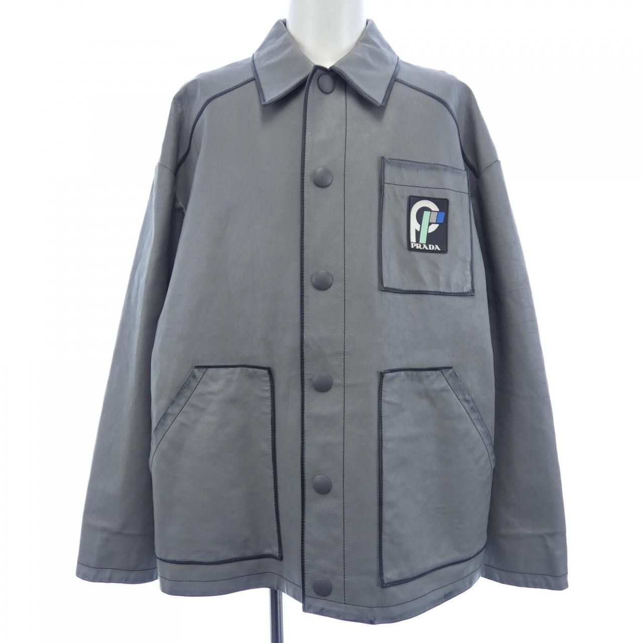 プラダ PRADA レザージャケット