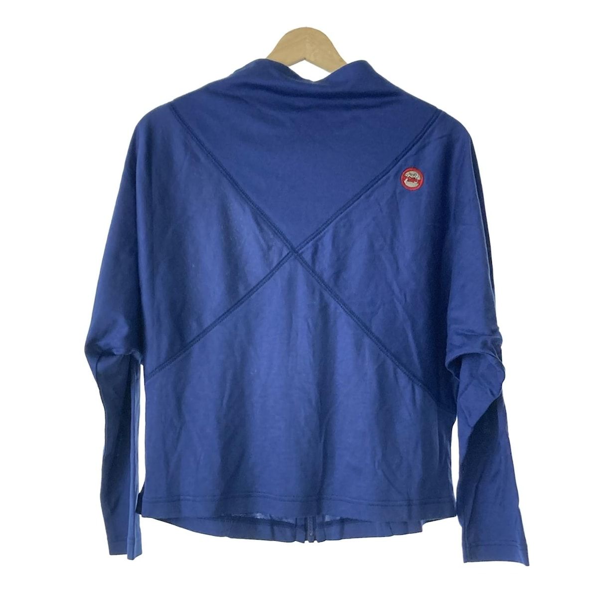 ALBEROBELLO OLLEBOREBLA アルベロベロ オレボレブラ ブルゾン レディース - ネイビー×マルチ 長袖 刺繍 ジップアップ 春 秋