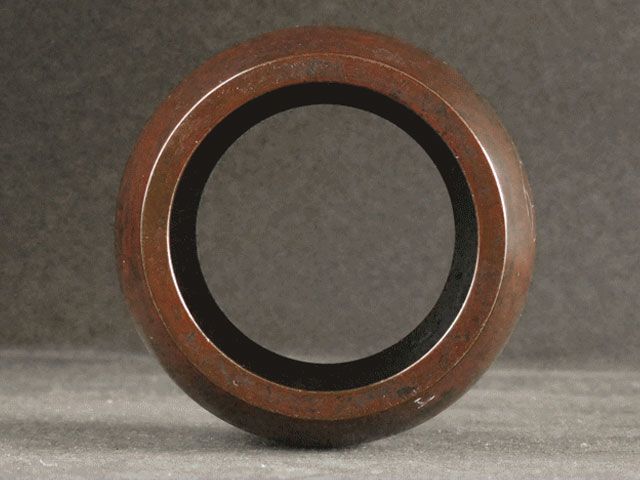 人間国宝 角谷 一圭 つぼつぼ 蓋置