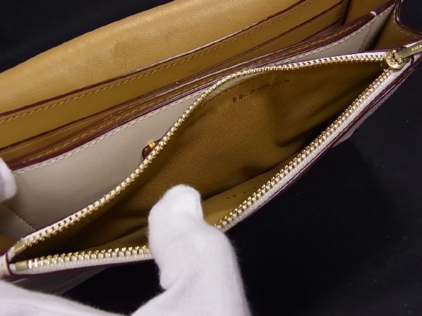 COACH メタルティーローズ 24909 レザー ショルダーバッグ