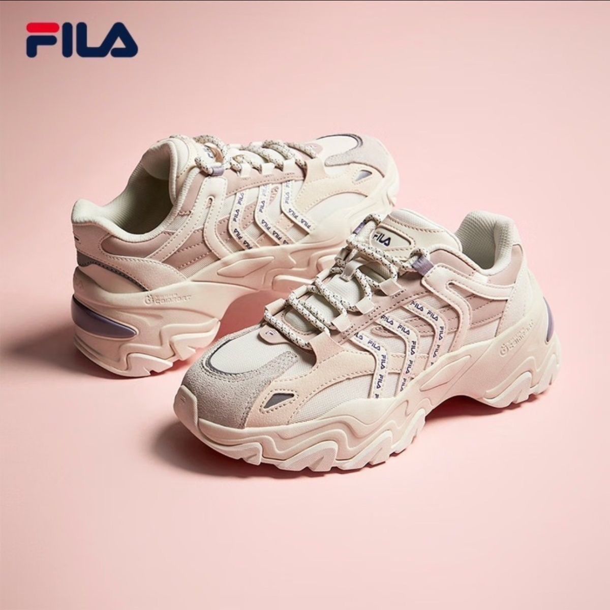 FILA★OAKMONT TR LUX★レトロ★本革★厚底★兼用