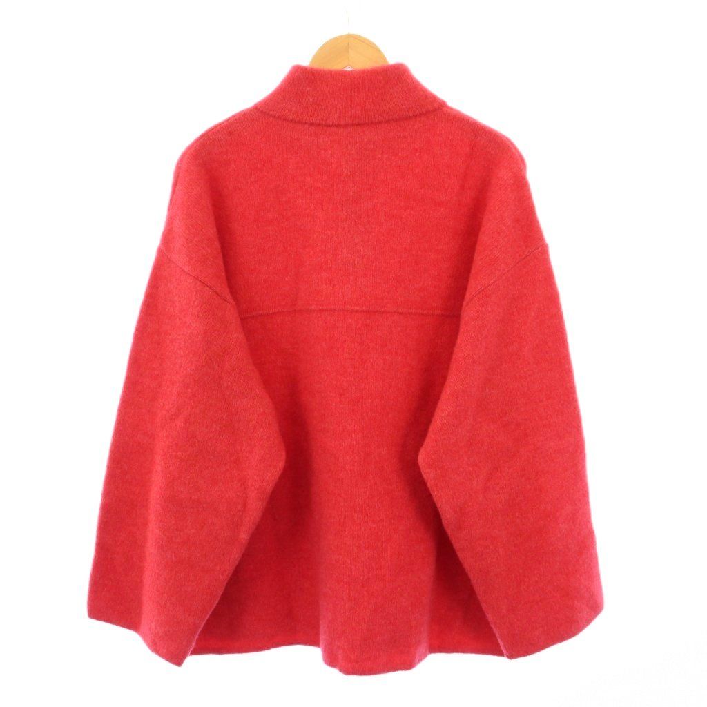 ブランワイエム Blanc YM Wool Fleece Snap Pullover ウールフリーススナッププルオーバー ニット セーター 長袖 ハーフボタン S ピンク BL-24A-WFP |BB