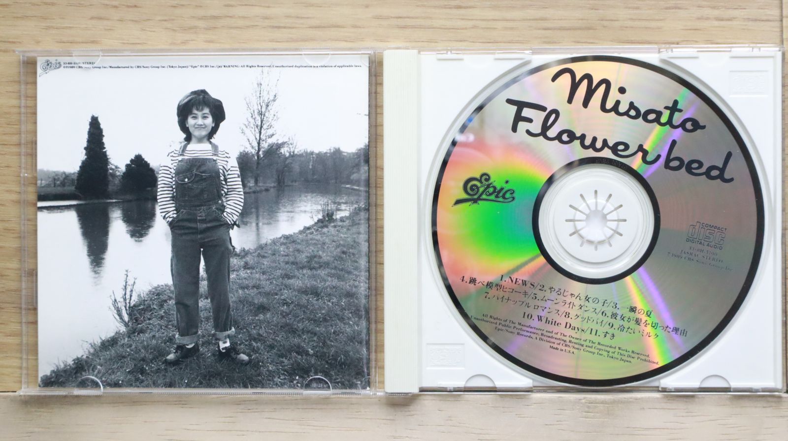 国内盤CD☆渡辺美里/MISATO WATANABE□ Flower bed 【33・8H・5100