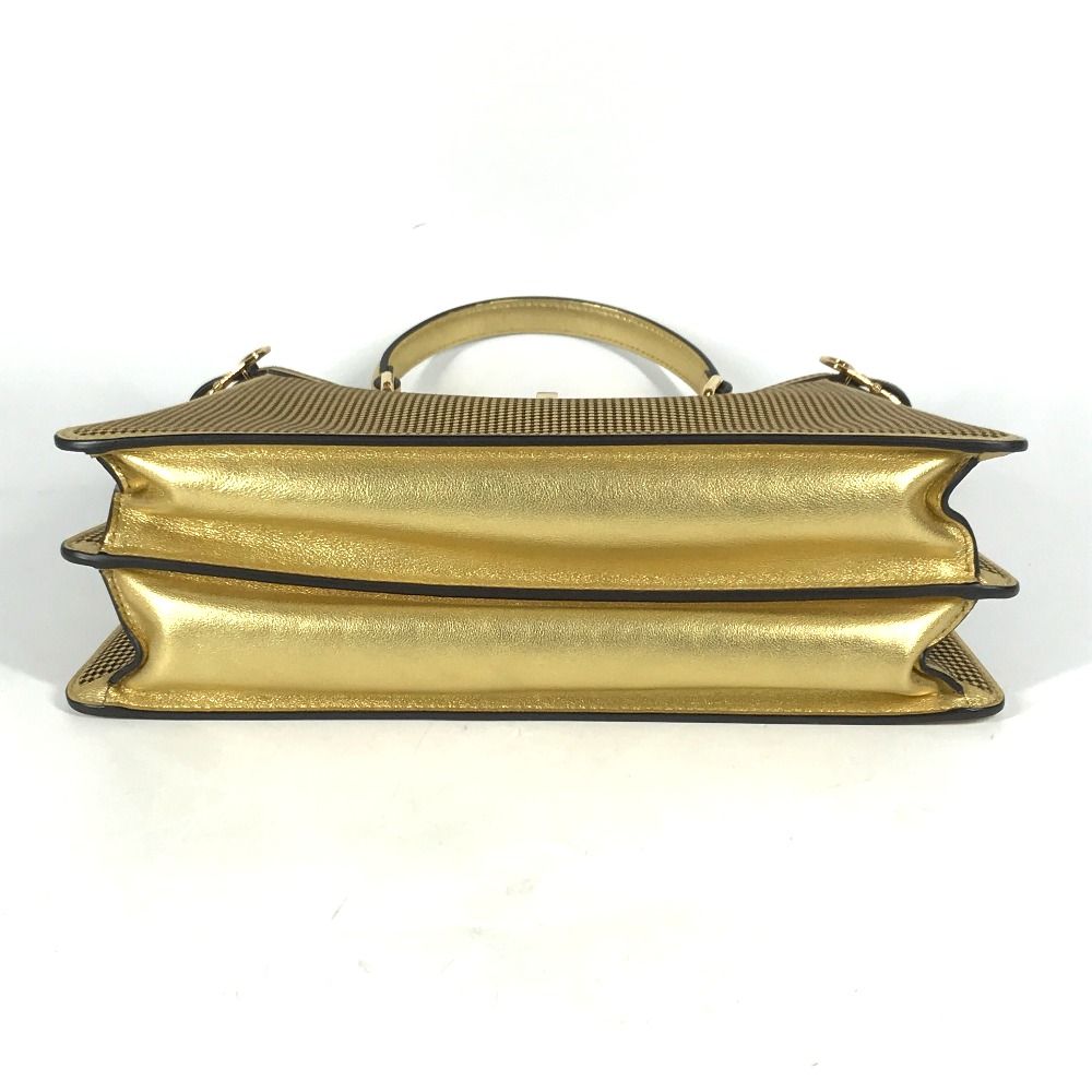 FENDI フェンディ ハンドバッグ FENDACE フェンダーチェ ピーカブー 
