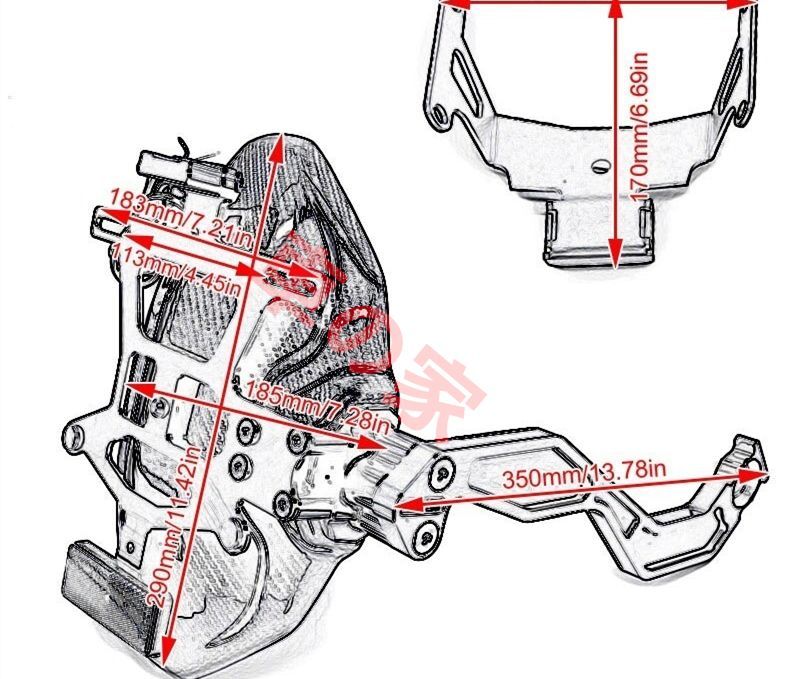 ナンバープレート付き