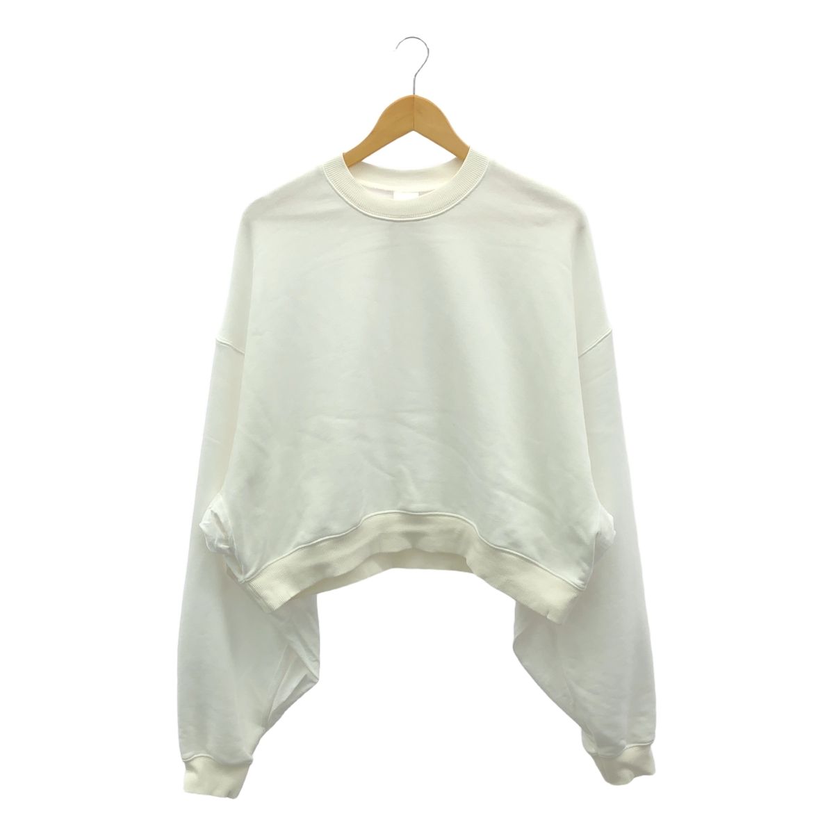 PREビッグスリーブスウェット エーピーストゥディオ【PRE】クロップド