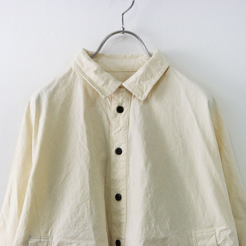 極美品 2024SS ネストローブ nest Robe スーピマコットンシャツ  