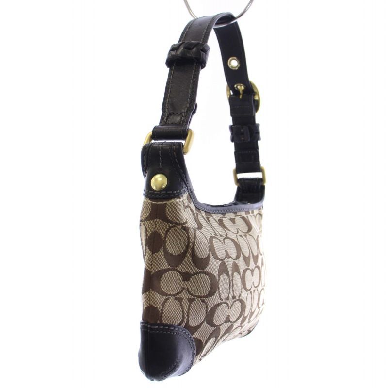COACH コーチ シグネチャー ワンショルダーバッグ 11430 コーチ COACH シグネチャー ワンショルダーバッグ キャンバス レザー