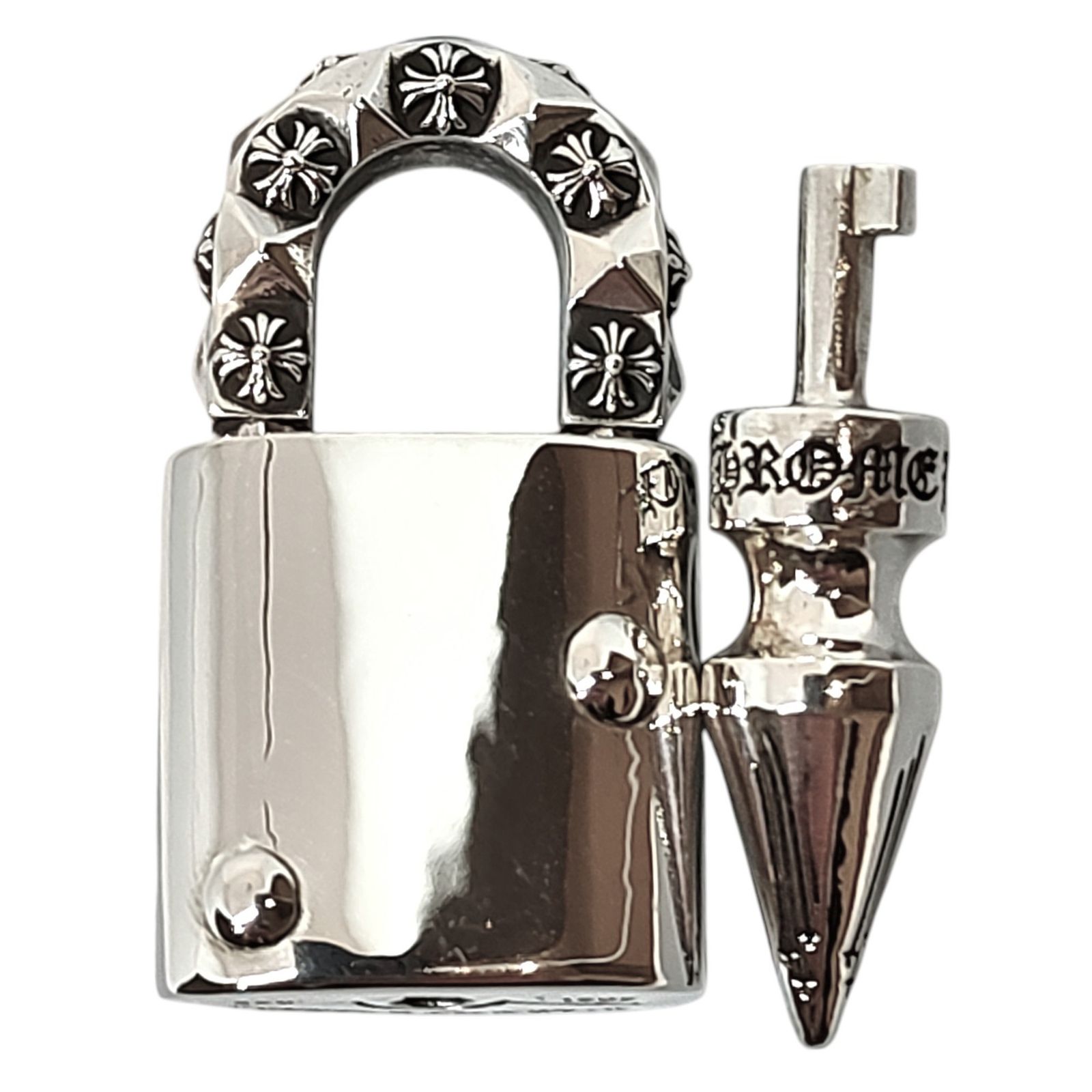 Chrome Hearts クロムハーツ LOVE'S NOT DEAD PADLOCK FLERKNEE