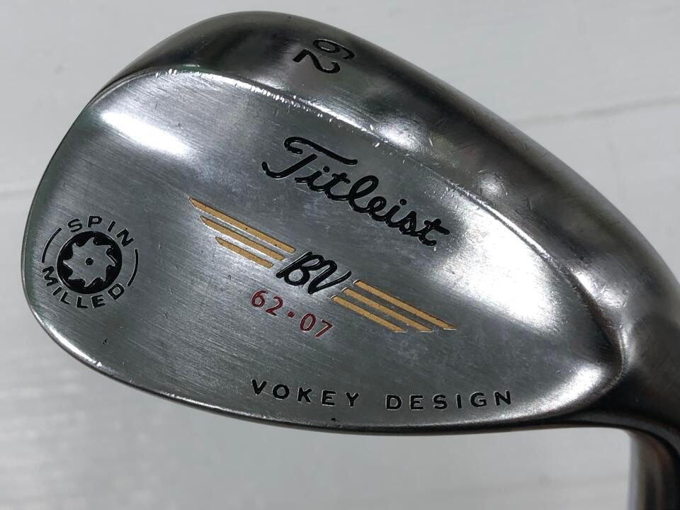 タイトリスト VOKEY スピンミルド 62°/07ダイナミックゴールドS200