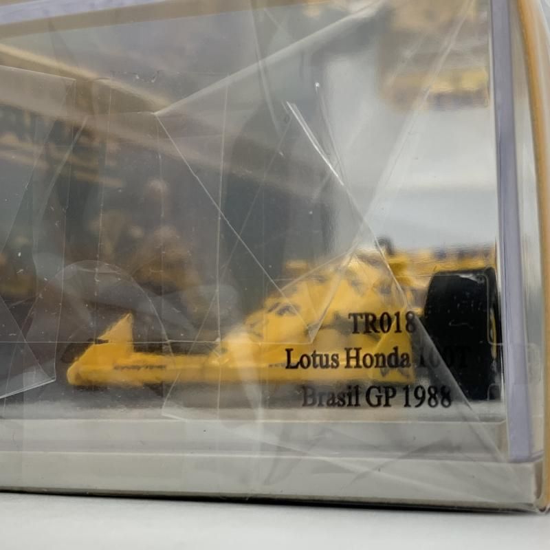 【中古】Spark 1/43 Lotus Honda 100T Brasil GP 1988 CAMEL ＃2(イエロー) TR018 ミニカー[10][240010472765] 中古】1/43 Spark Lotus Honda 100T Brasil GP 1988 CAMEL #2