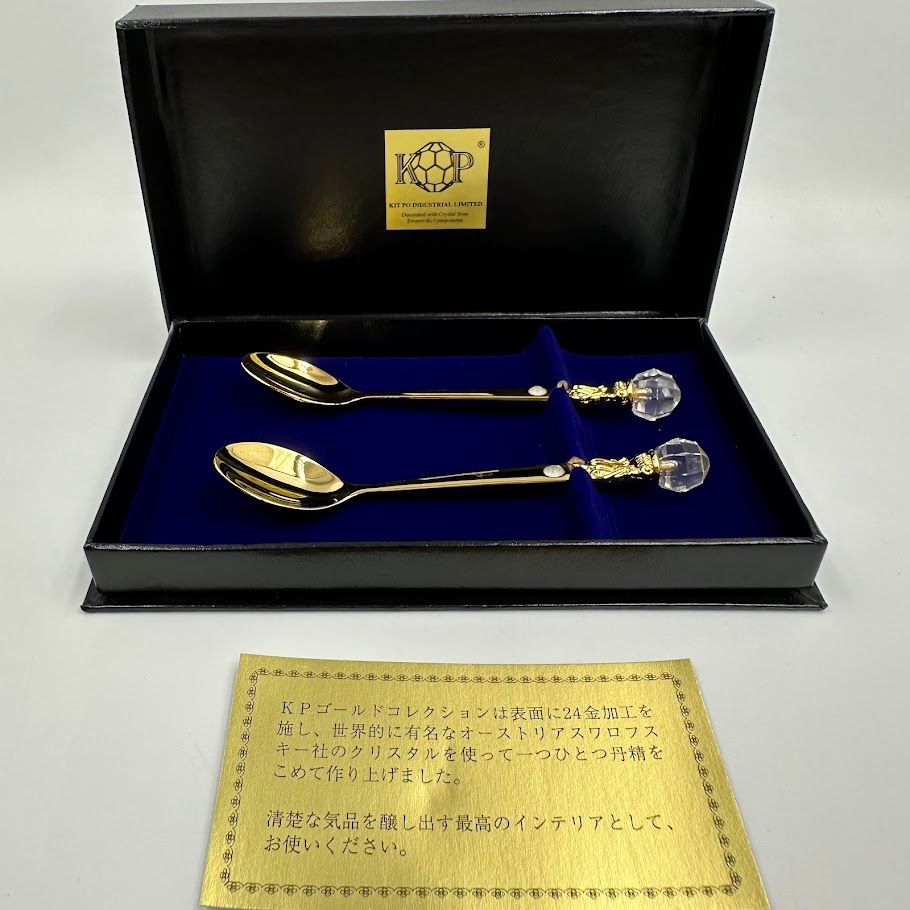 シャンディールKP ゴールドコレクション　スワロフスキー　未使用品 SWAROVSKI - シャンディールKP ゴールドコレクション