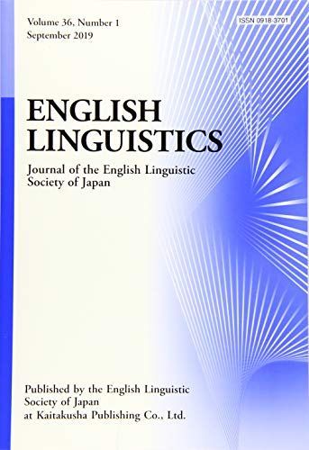 ENGLISH LINGUISTICS Volume36， Number1 September2019 [単行本] 日本英語学会 English Linguistics Volume36 Number1 September2019 Hardcover