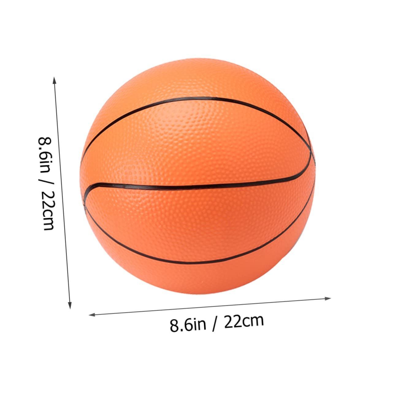 Gogogmee 5個 インフレータブル バスケットボール ビーチ ボール バルク ミニ サッカー 夏 幼児 おもちゃ 小型 ビーチ ボール