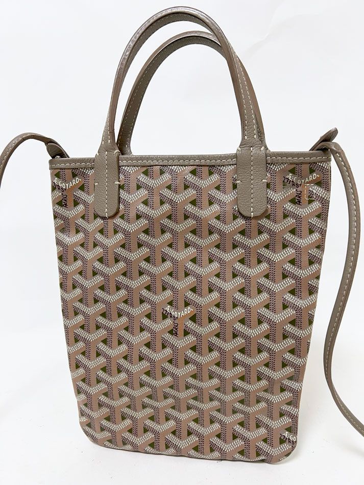 GOYARD ゴヤール ポワティエ クレールヴォア ミニ トートバッグ