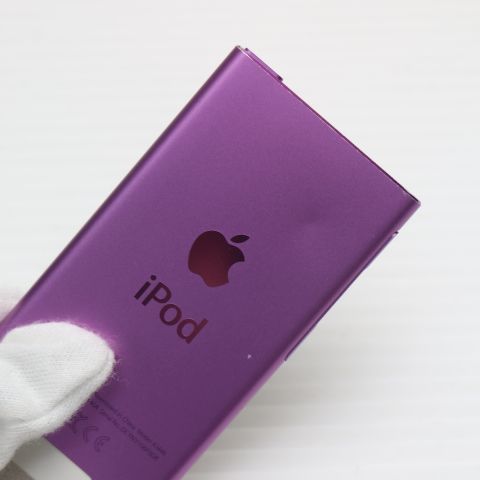 超美品 iPod nano 第7世代 16GB パープル 即日発送 MD479J/A