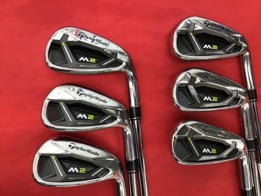 中古】 テーラーメイド M2(2017) 6S USA アイアンセット IR RE