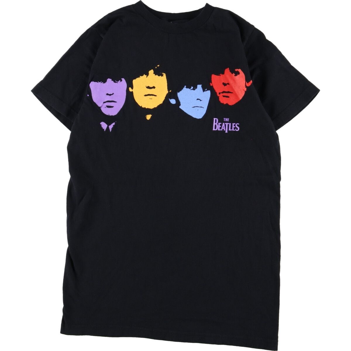 ビートルズ　アメリカ製　古着　Tシャツ 古着 THE BEATLES ビートルズ バンドTシャツ バンT メンズXS/eaa351616