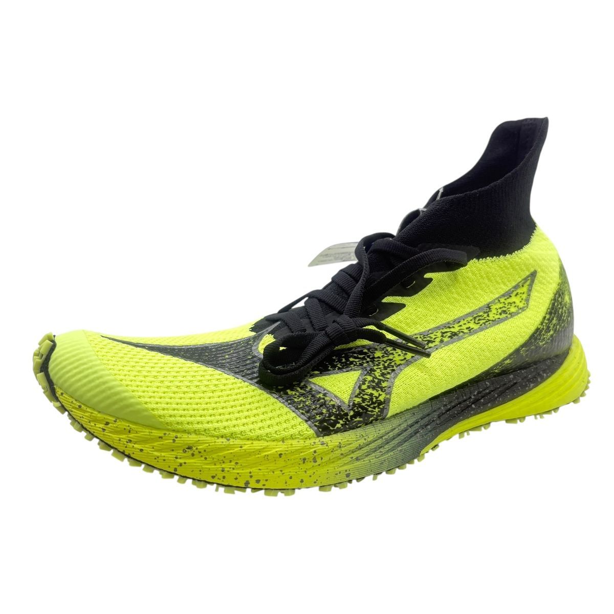 ♪0636 ♥ 保管品 MIZUNO ミズノ ウエーブ デュエル ネオ 2 エリート ランニングシューズ U1GD210081 27cm イエロー ブラック WAVE DUEL NEO 2 ELITE スニーカー