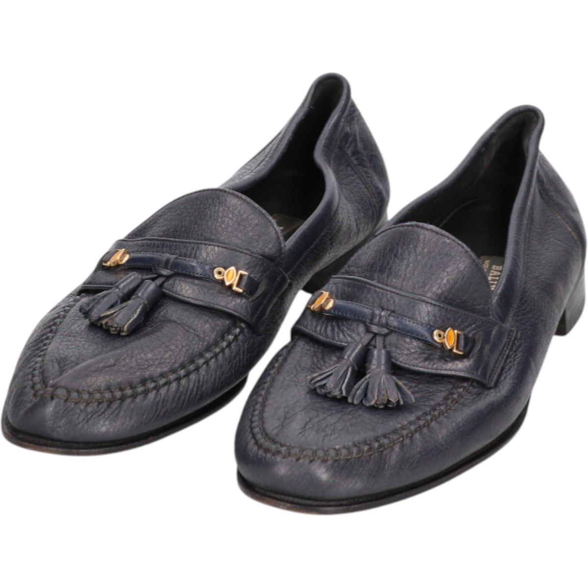 古着 バリー Bally タッセルローファー スイス製 9 1/2E メンズ28.0cm相当/saa013437