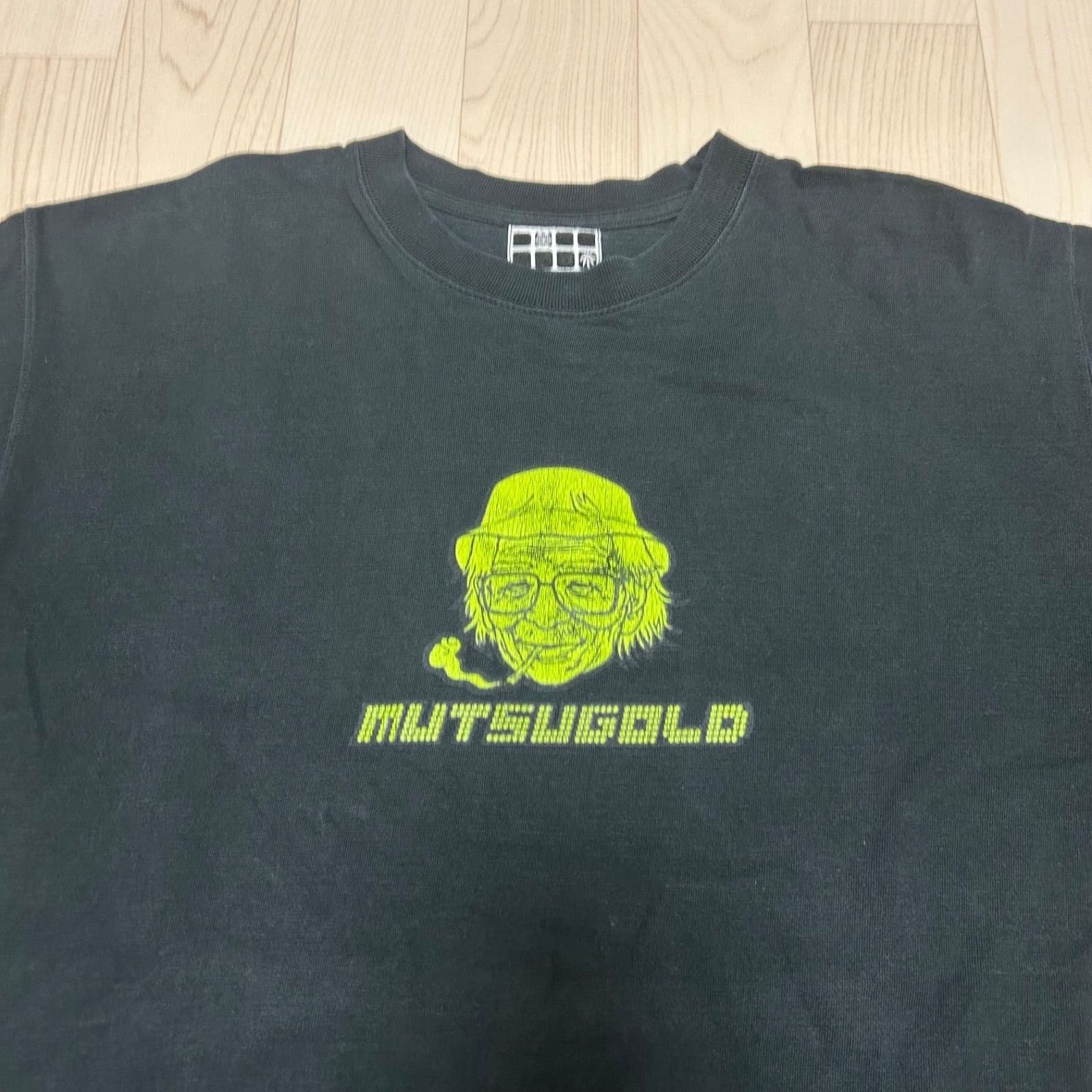 BLAZED STONERS WEAR ✖️大麻堂 MUTSUGOLD Tシャツ ムツ