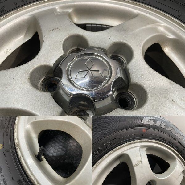 タイヤ新車外し【DUNLOP AT20 195/80R15】夏タイヤ【三菱 パジェロミニ