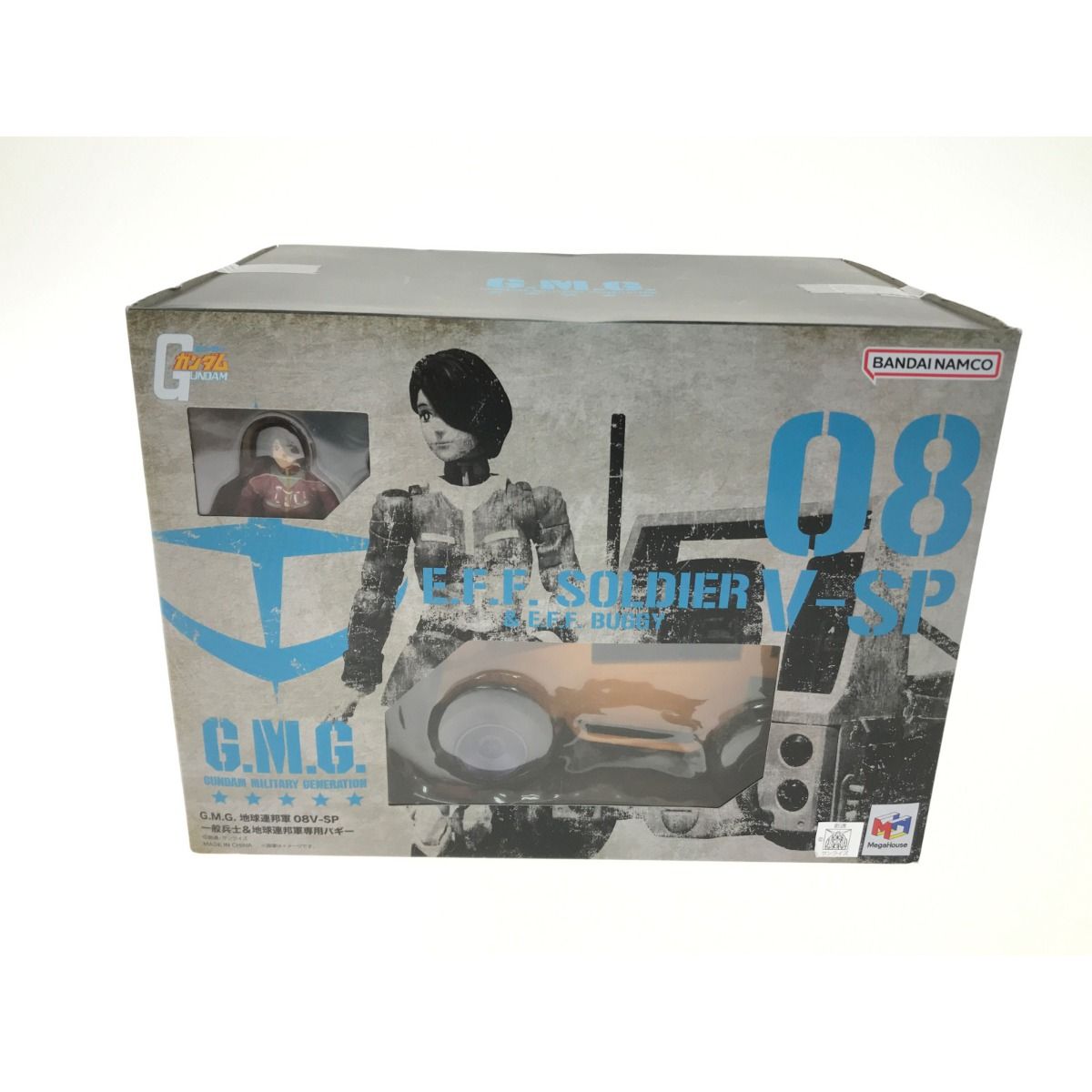 MegaHouse メガハウス G.M.G. 機動戦士ガンダム 地球連邦軍 08 V-SP 一般兵＆バギー