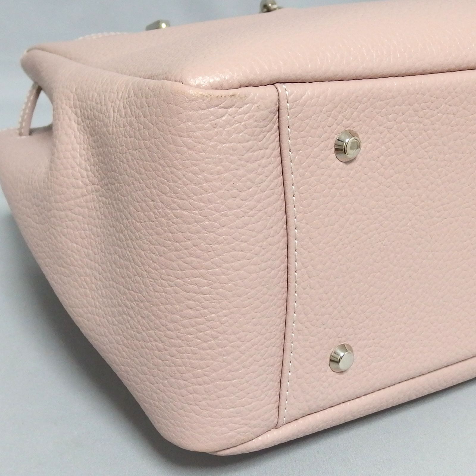 【傳濱野】Mietia（ミーティア）NADESIKO Beigeなでしこベージュ 美品☆傳濱野 Mietia NADESIKO Beige 黄金比デイリーバッグ