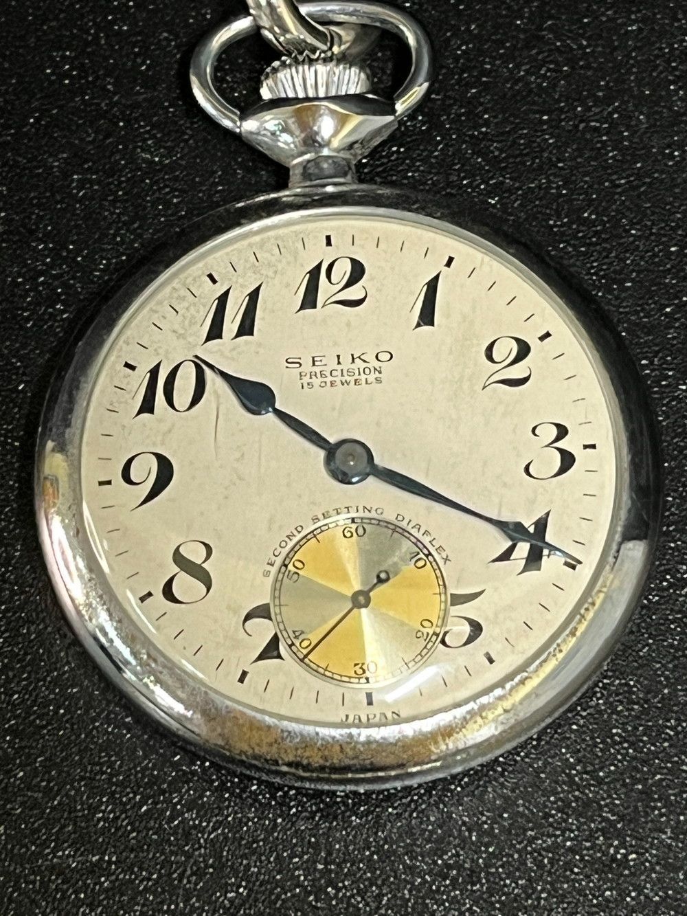 ●SEIKO セイコー 鉄道時計 日本電信電話公社 懐中時計