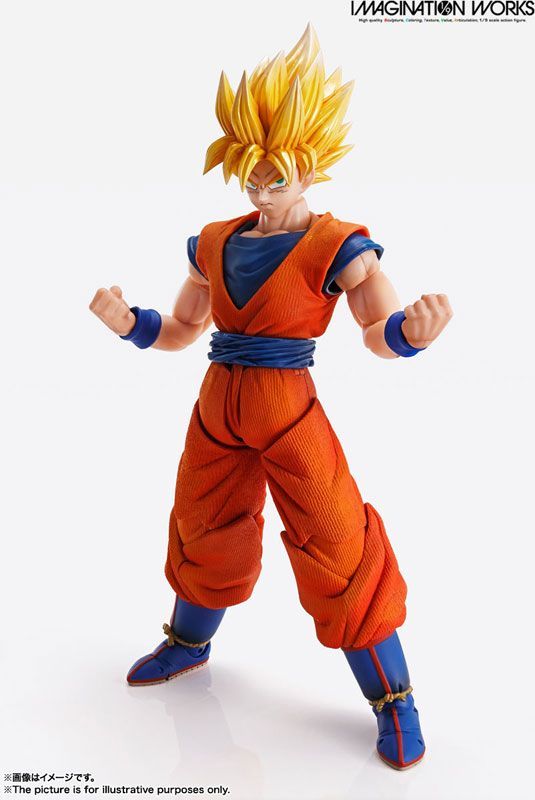 IMAGINATION WORKS 1/9 ドラゴンボールZ 孫悟空 IMAGINATION WORKS 孫悟空 1/9スケール彩色済可動フィギュア