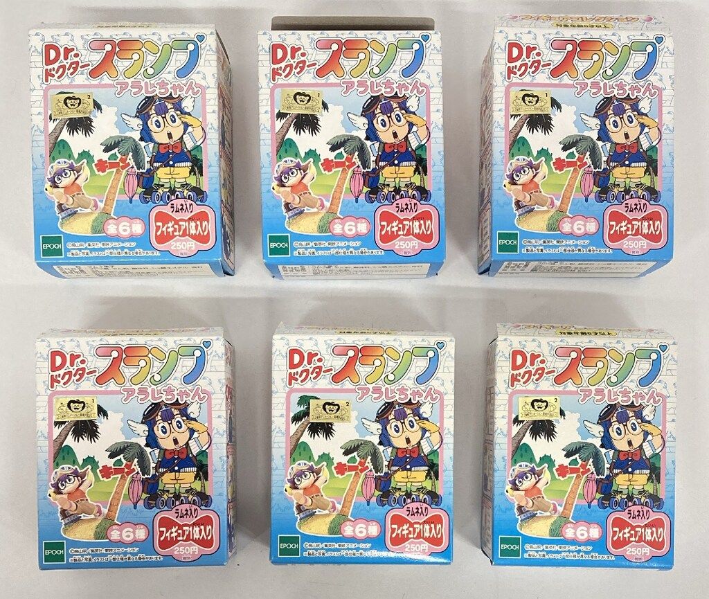 エポック社 フィギュア Drスランプ アラレちゃん 全6種セット 702951