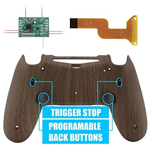 eXtremeRate ps4 CUH-ZCT2コントローラー背面ボタンDawn 2.0 FlashShotトリガーストップリマップキット、 ps4コントローラーJDM 040/050/055に対応用アップグレードボード＆再設計されたバックケース＆バックボタン＆ - メルカリ