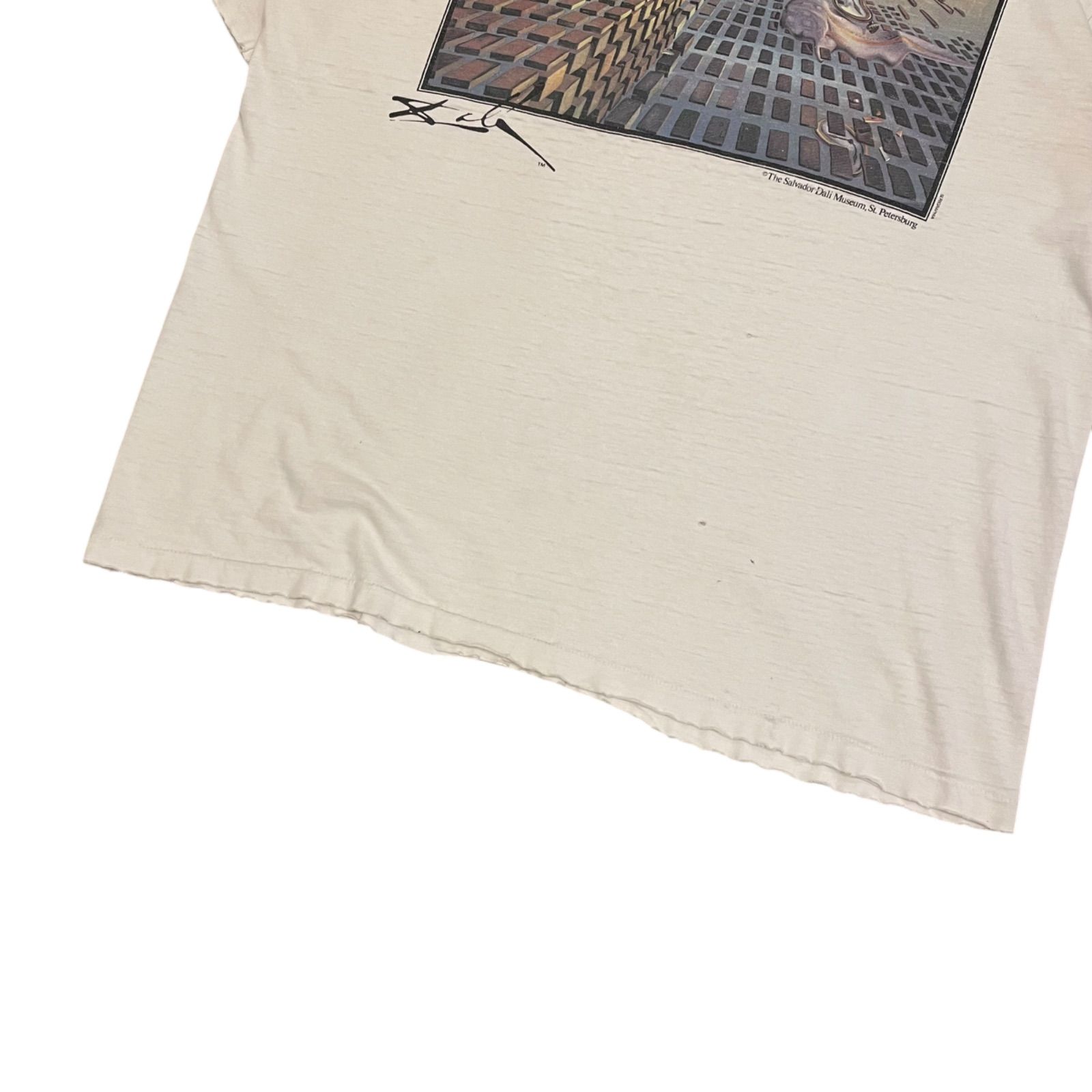 salvador dali 記憶の固執の崩壊　Tシャツ 90年代 90s サルバドールダリ アメリカ製 │ヴィテージ古着屋