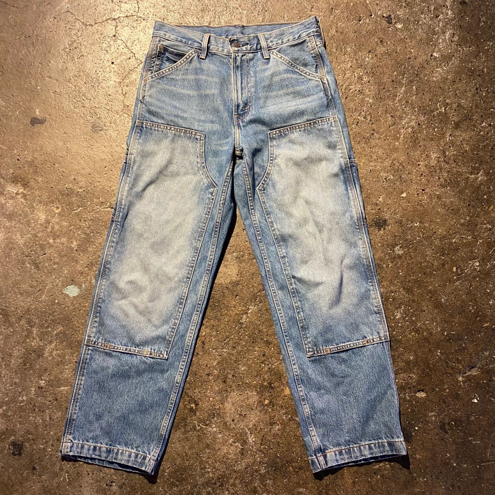 Levi's568 ルーズストレート ダブルニーインディゴ 568(TM) ルーズストレート ダブルニー ミディアムインディゴ