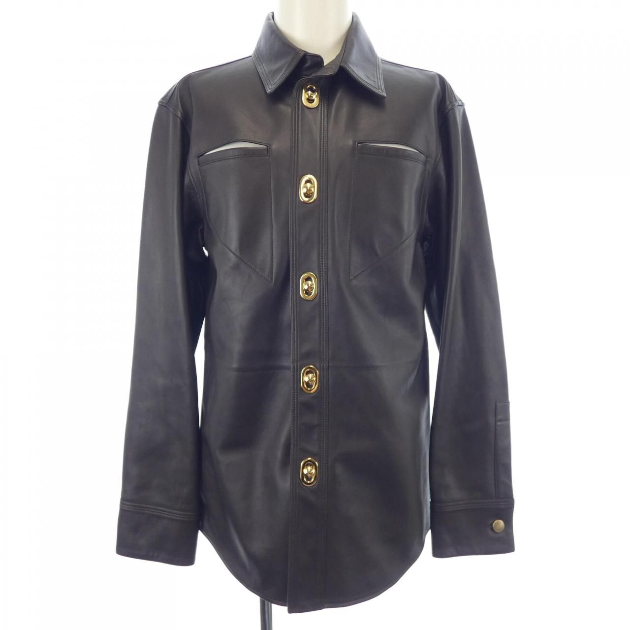 ボッテガヴェネタ BOTTEGA VENETA 630720 レザージャケット