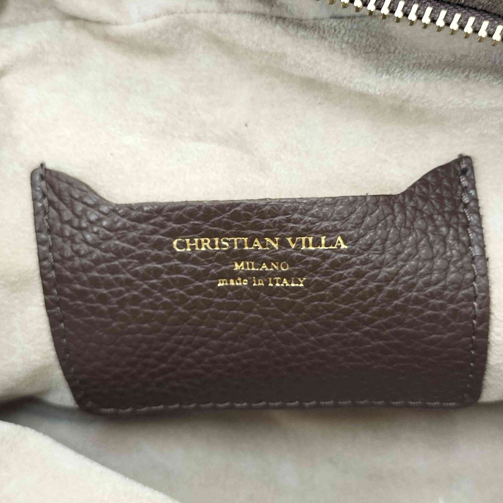 クリスチャンヴィラ CHRISTIAN VILLA BoaスクエアショルダーBAG ボア 