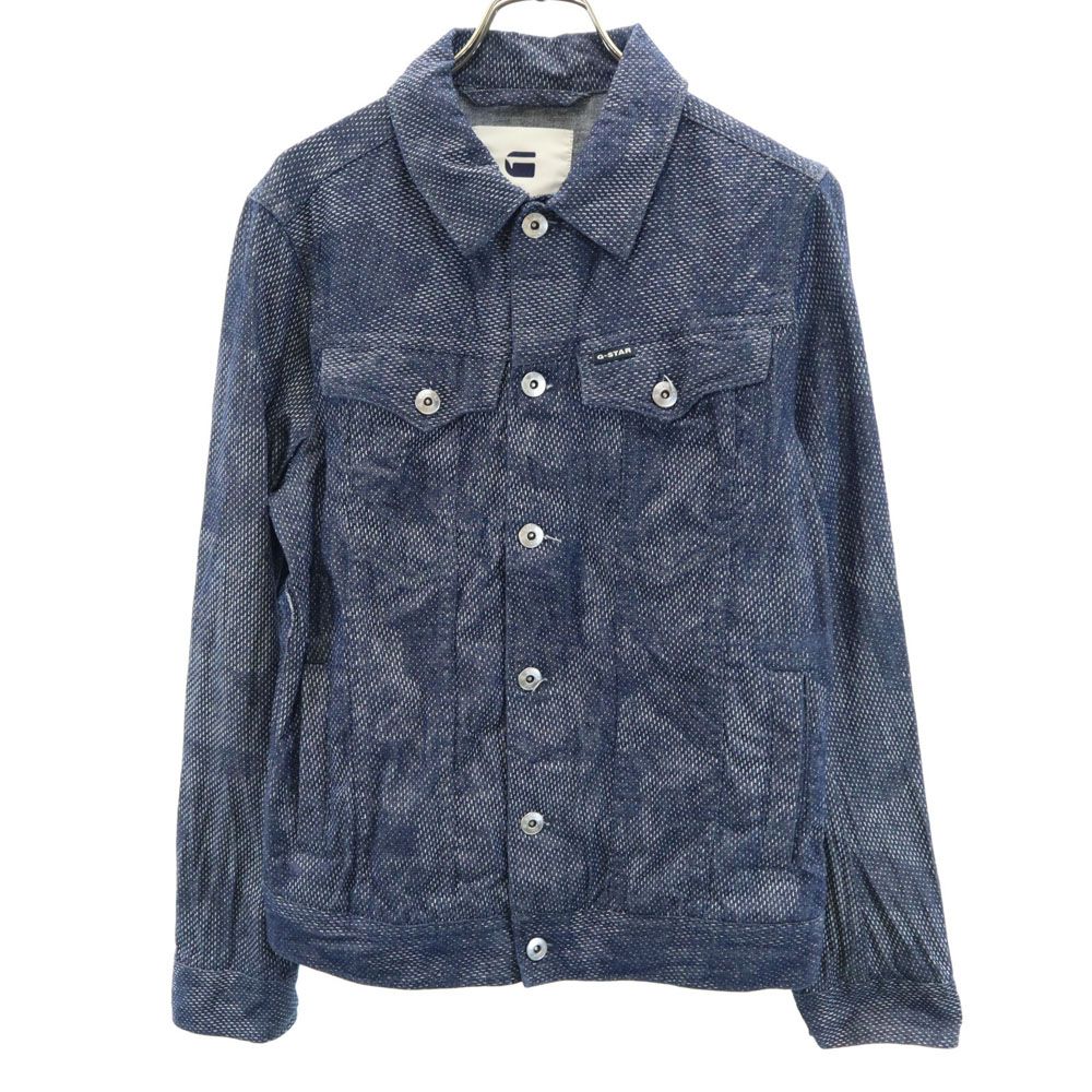 G-STAR RAW デニムジャケット ジースターロゥ XS ネイビー 中古 