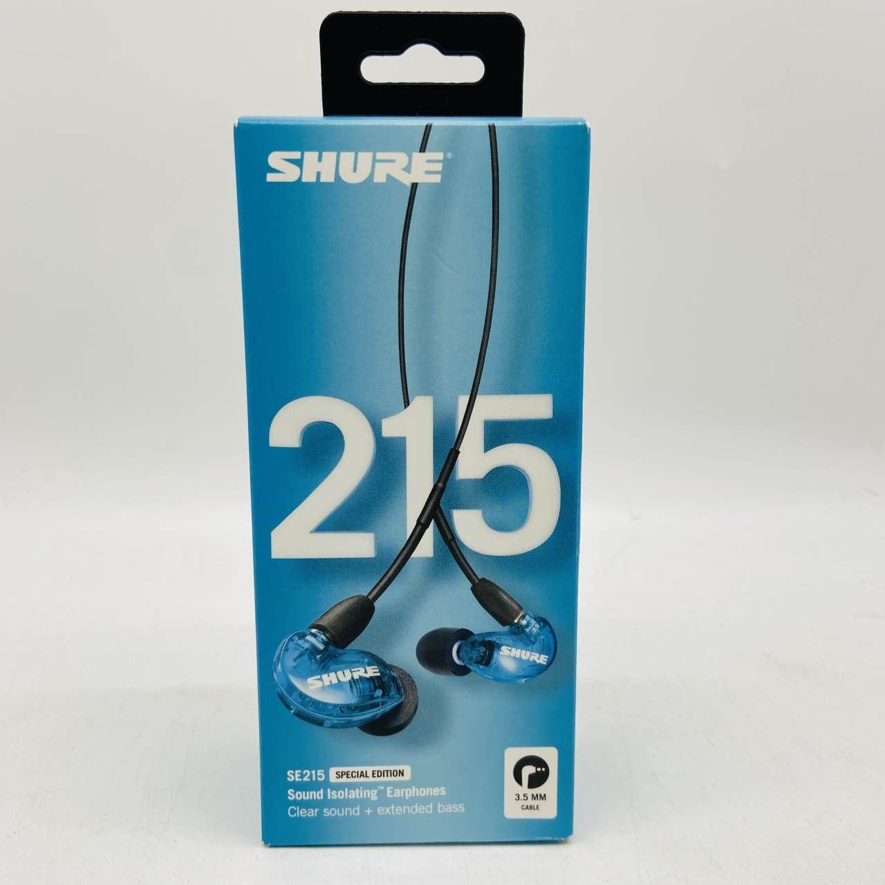 SHURE SE215 有線イヤホン 青 楽天市場】SHURE SE215 高遮音性イヤホン (有線タイプ) カナル型