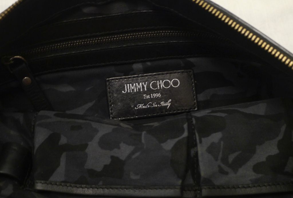 ☆JIMMY CHOO ジミーチュウ DEREK マルチスタッズ クラッチバッグ